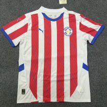 24-25 Paraguay Home Fans Soccer Jersey 24-25 Paraguay Home Fans Soccer Jersey