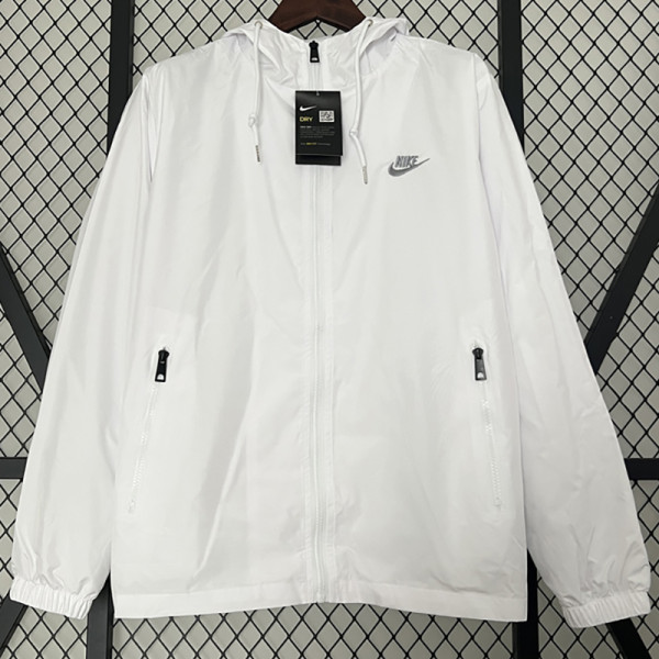 2024 New NK White Windbreaker
