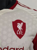 25-26 LIV Away Long Sleeve Player Version Soccer Jersey (长袖球员)