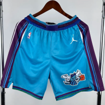 23-24 HORNETS Retro Blue Shorts Pants 23-24 HORNETS Retro Blue Shorts Pants