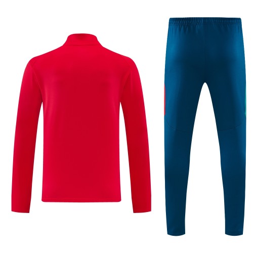 26-27 Portugal High Quality Half Pull Tracksuit