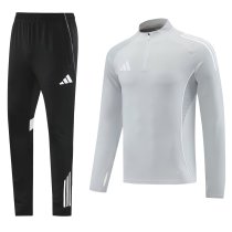 2025 AD Grey Half Pull Tracksuit 