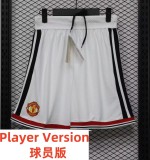 26-27 Man Utd Home Player Version Shorts Pants