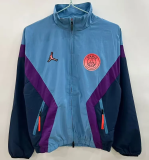 25-26 PSG Jordan Light blue Windbreaker