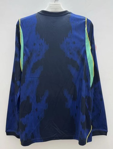 2026 World Cup Brazil Away Long sleeves Fans Soccer Jersey(长袖)