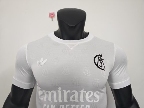 26-27 RMA White 125th Anniversary Edition Player Version Soccer Jersey