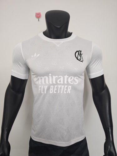 26-27 RMA White 125th Anniversary Edition Player Version Soccer Jersey