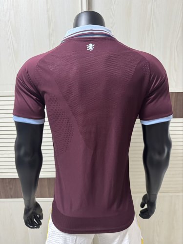 26-27 Aston Villa Home Player Version Soccer Jersey