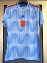 22-23 Spain Away World Cup Fans Soccer Jersey 22-23 Spain Away World Cup Fans Soccer Jersey