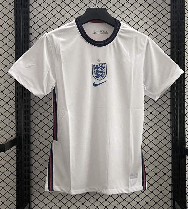 20-21 England Home Retro Soccer Jersey