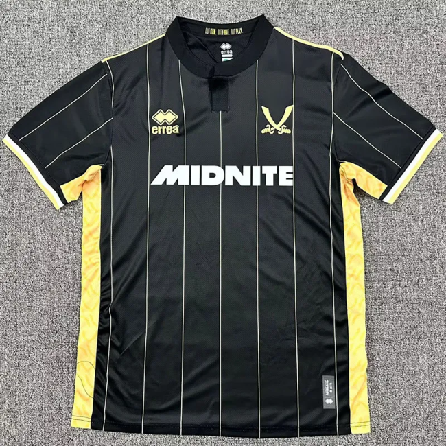 25-26 Sheffield United Black Goalkeeper Soccer Jersey