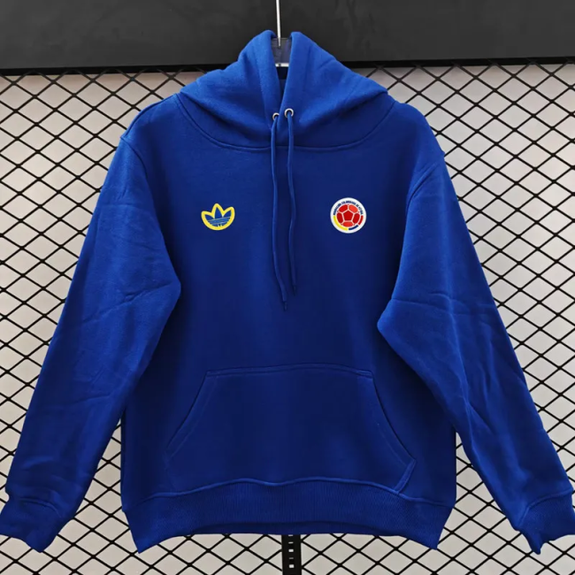 2026 Colombia Fancy blue Hoody 彩蓝色(加绒)