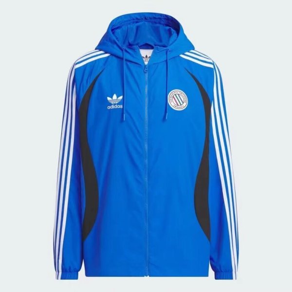 2025 New AD Blue Windbreaker