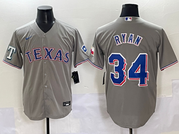 2025 MLB Texas Rangers New Pattern Jersey