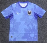 26-27 Austria Blue Fans Soccer Jersey