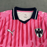 2025 Monterrey Pink Goalkeeper Fans Soccer Jersey