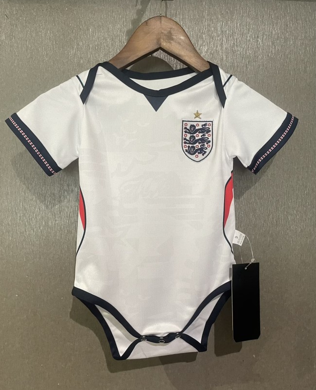 2026 World Cup England Home Baby Infant Crawl Suit