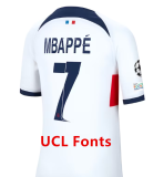 23-24 PSG Away  Fans Soccer Jersey