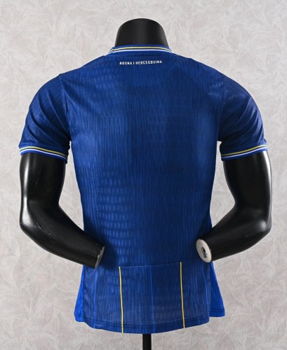 2026 World Cup Bosnia And Herzegovina Home Player Version Soccer Jersey