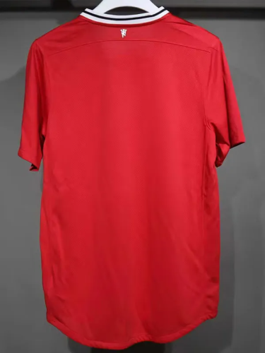 2011-2012 Man Utd Home Player Version Retro Soccer Jersey  *球员