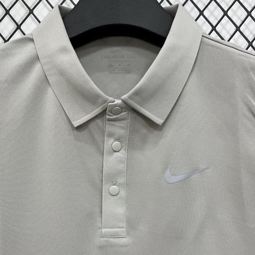 2026 NK Grey High Quality Polo Short Sleeve