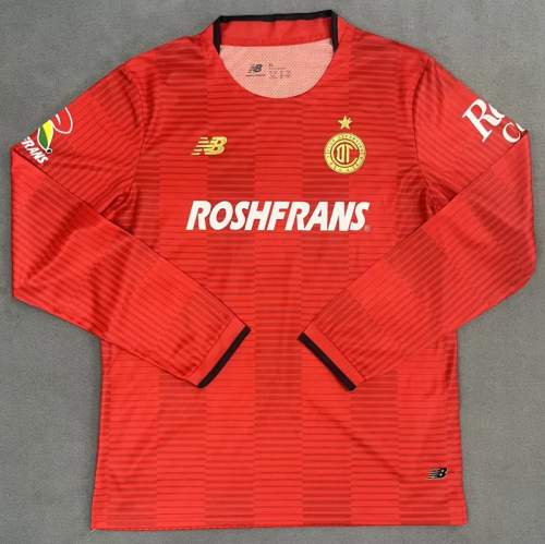 25-26 Toluca Home Long Sleeve Soccer Jersey  *带星