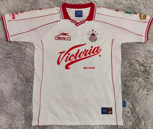 1999-2000 Toluca Away Retro Soccer Jersey