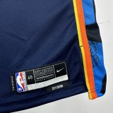 24-25 OKC Thunder GILGEOUS-ALEXANDER #2 Blue City Edition Top Quality Hot Pressing NBA Jersey