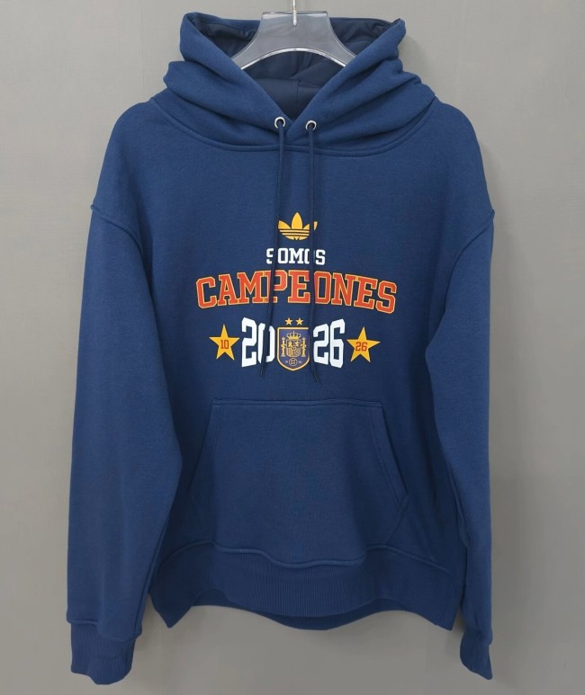 2026 Spain Blue Hoody 蓝色(加绒)