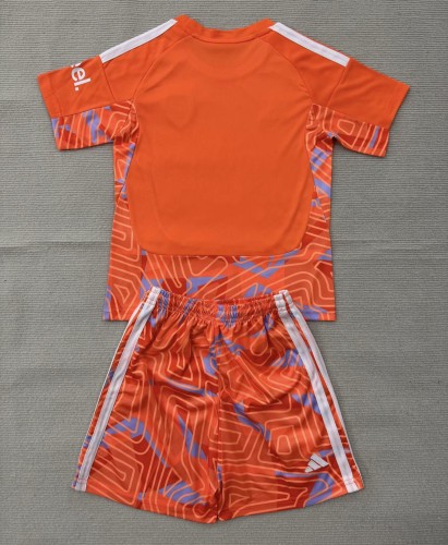 26-27 ARS Orange GoalKeeper Kids Soccer Jersey