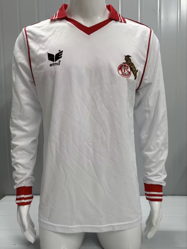 1978-1979 FC Köln Home Long Sleeve Retro Soccer Jersey (长袖)