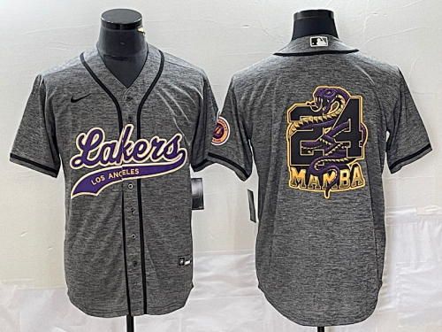 2025 MLB Los Angeles Lakers New Pattern Jersey
