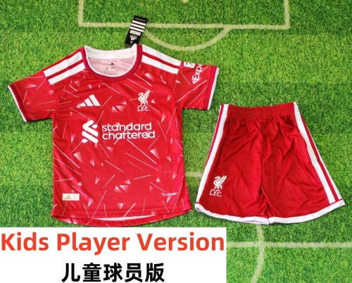26-27 LIV Home Kids Player Version Soccer Jersey (球员童装)