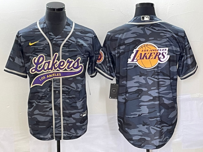 2025 MLB Los Angeles Lakers New Pattern Jersey