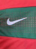 2010 Portugal Home Long Sleeve Retro Soccer Jersey