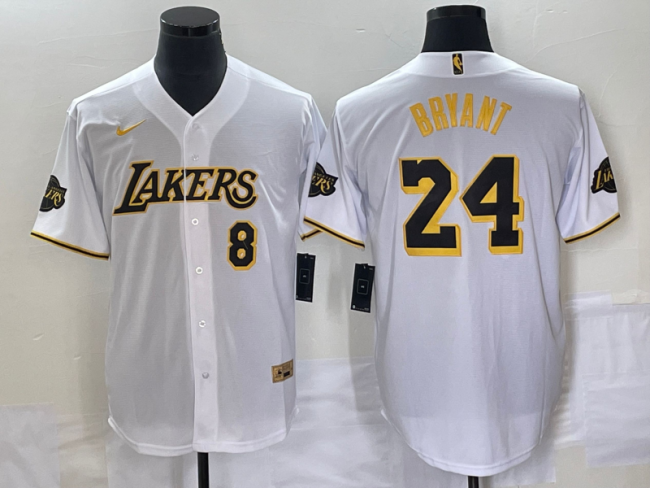 2025 MLB Los Angeles Lakers New Pattern Jersey