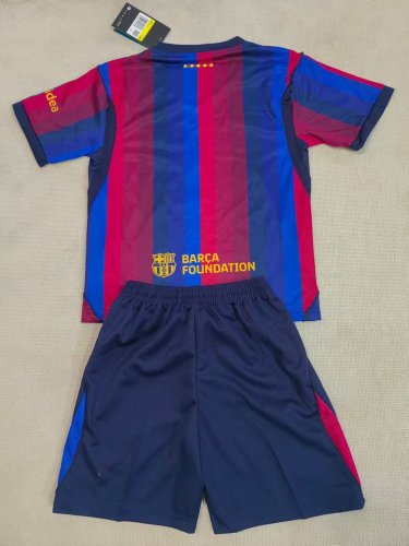 26-27 BAR Home Leaked Edition Kids Soccer Jersey