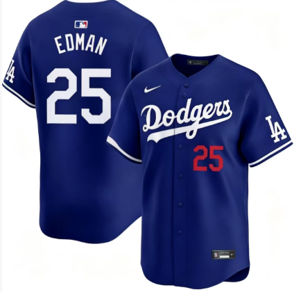 2026 MLB Los Angeles Dodgers New Pattern Jersey