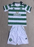 25-26 Celtic Home Kids Soccer Jersey