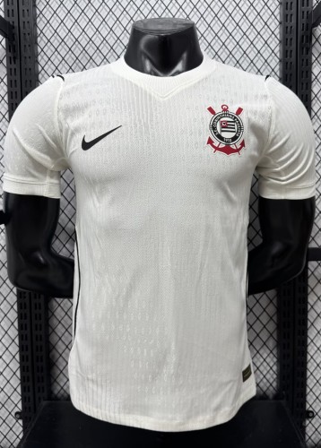 26-27 Corinthians Home Player Version Soccer Jersey
