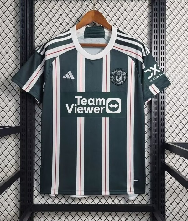 23-24 Man Utd Away Fans Soccer Jersey