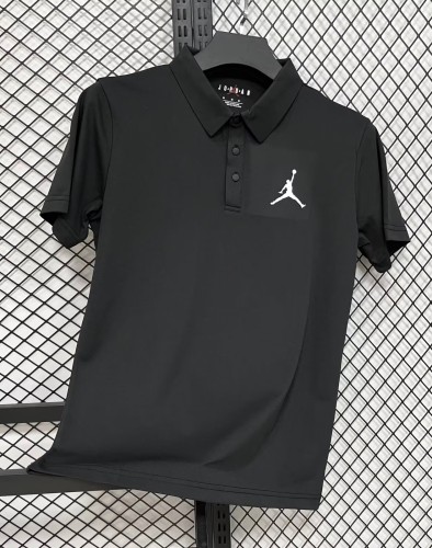 2026 Jordan Black High Quality Polo Short Sleeve