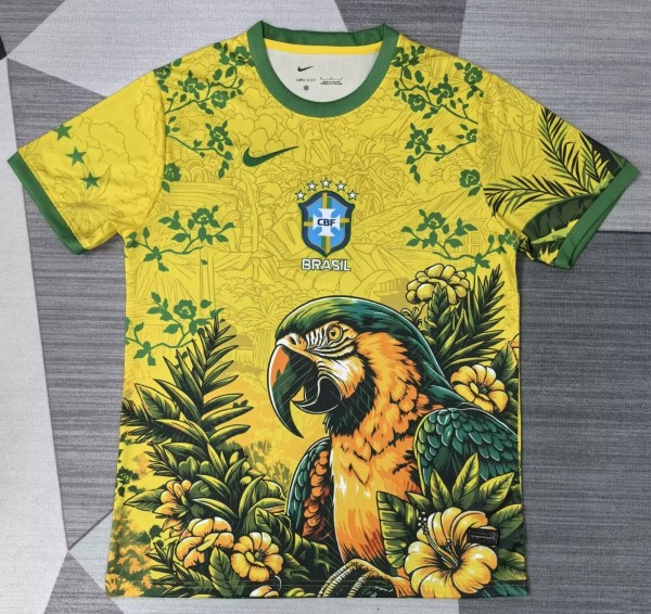 26-27 Brazil Yellow Special Edition Fans Soccer Jersey
