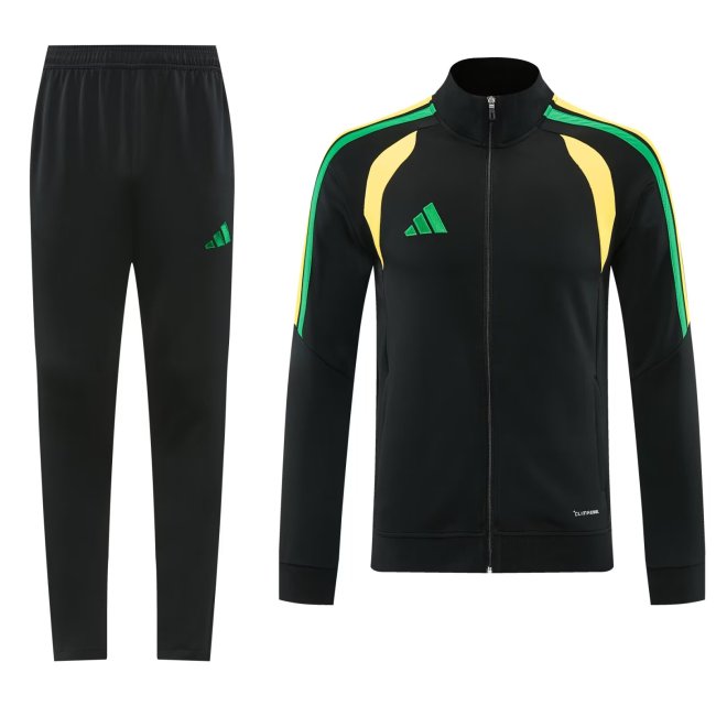 2026 AD Black Jacket Tracksuit