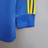 1981 Boca Juniors Home Long Sleeve Retro Soccer Jersey