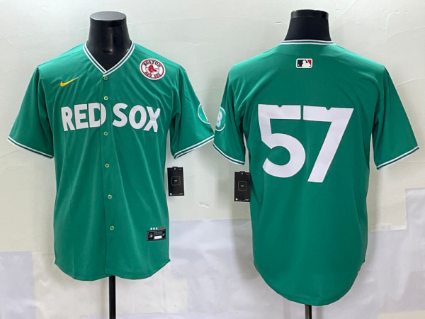 2025 MLB Boston Red Sox New Pattern Jersey