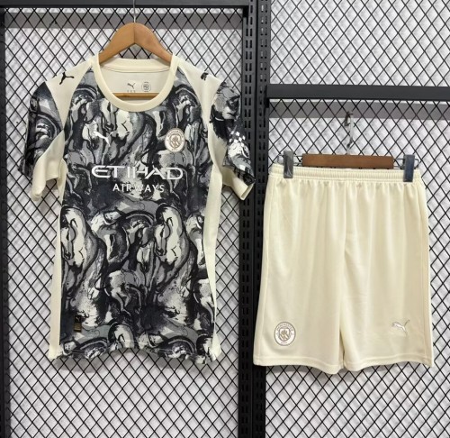 25-26 Man City Special Edition Kids Soccer Jersey (马年)