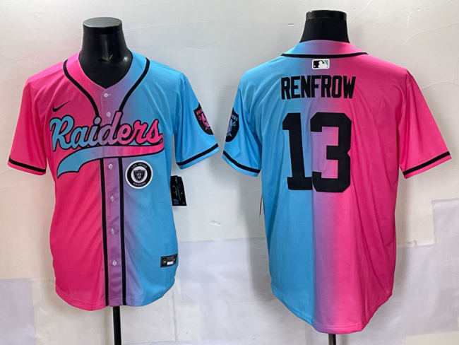 2025 MLB Las Vegas Raiders New Pattern Jersey