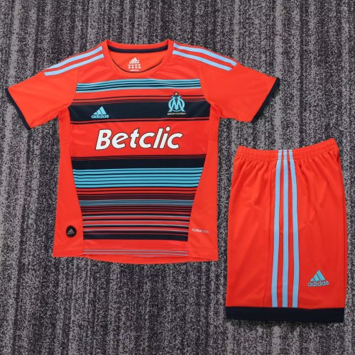 2002-2003 Marseille Home Retro Kids Soccer Jersey