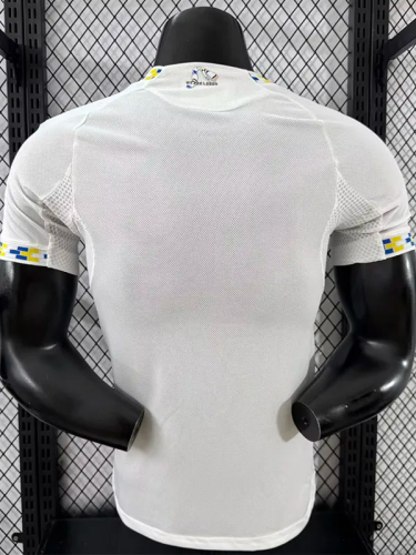 25-26 Leeds United Home Player Version Soccer Jersey